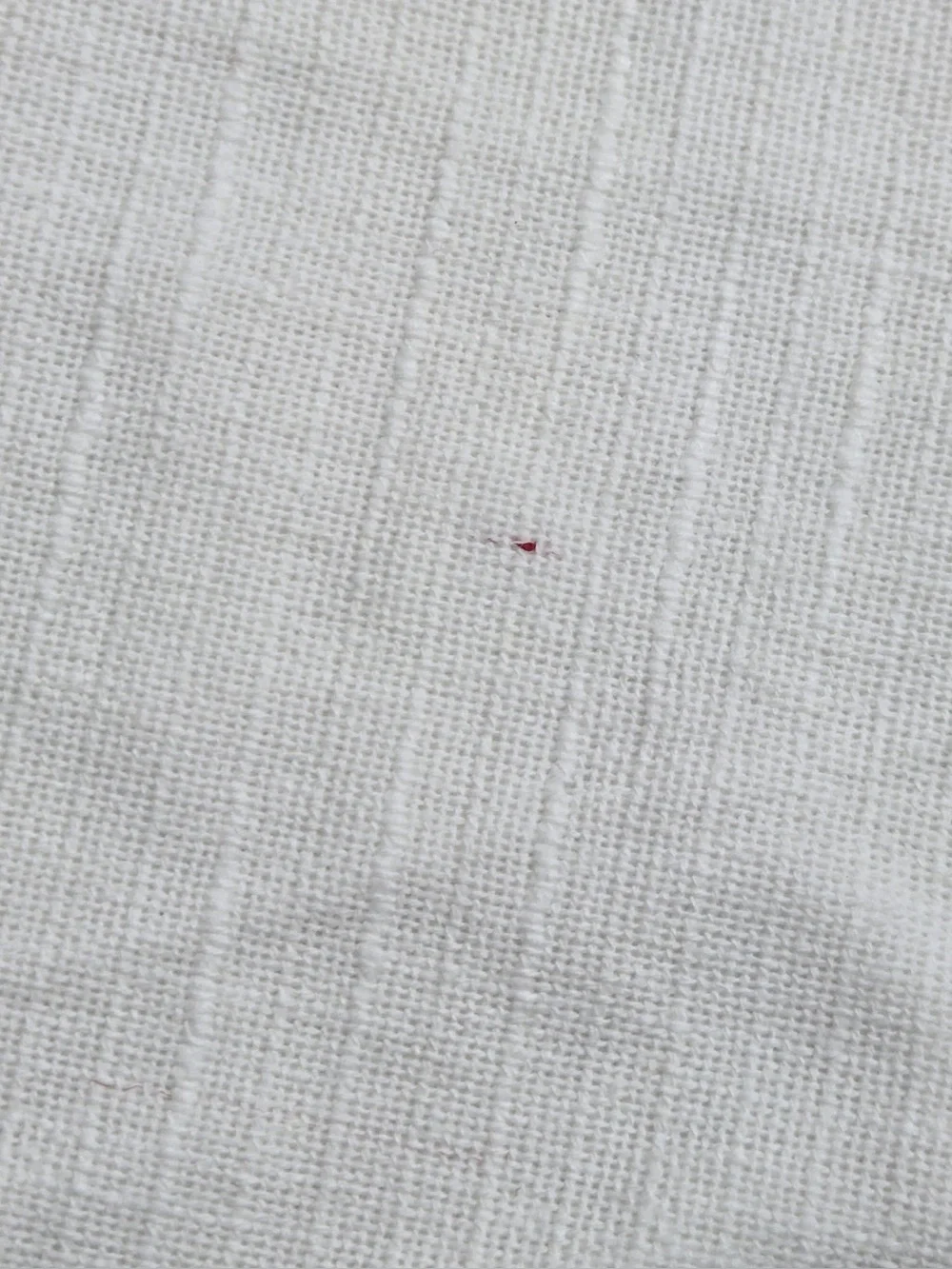 QUINCE Set Of 2 48x96 Cotton Slub Curtains White 0897